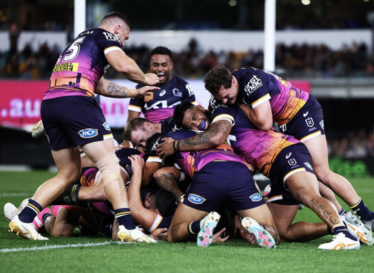 CARRIGAN BREAKS DUCK IN BRONCOS WIN