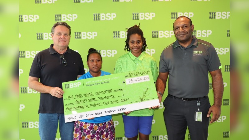 BSP GIVES SUPPORT TO PARA ATHLETES