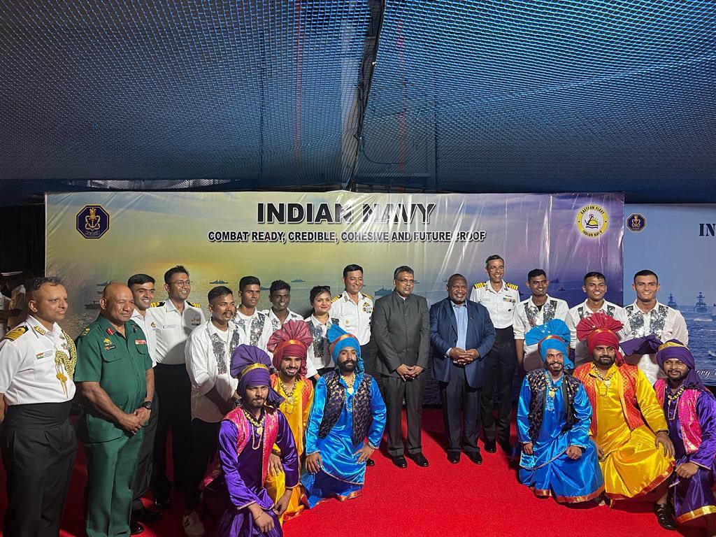 PM MARAPE WELCOMES INDIAN NAVAL VESSELS TO PNG