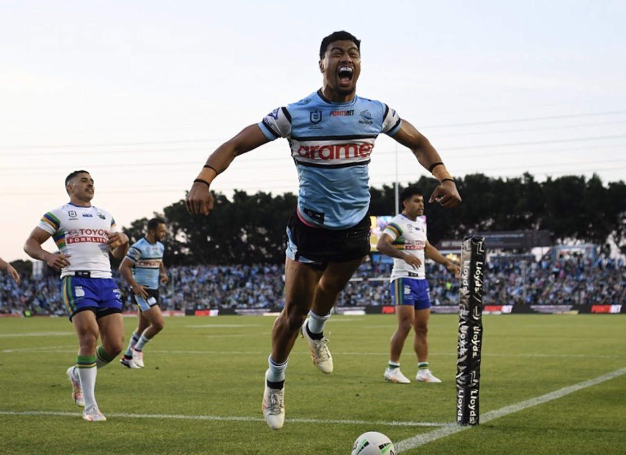 KRIS SENT OFF AS SHARKS OVERCOME RAIDERS