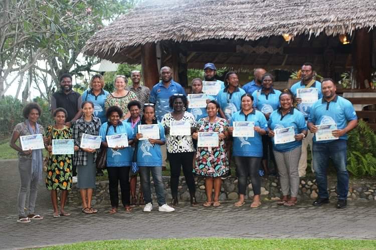 REPORTERS COMPLETE WORKSHOP ON FISHERIES