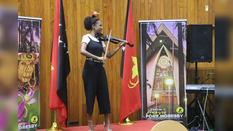 PNG’S OWN YOUNG VIOLINIST HOPES TO INSPIRE