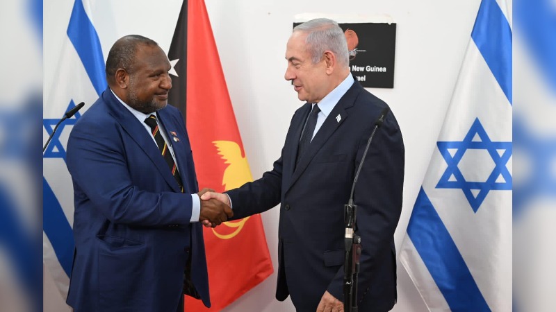 PNG 1ST PACIFIC NATION TO OPEN NEW EMBASSY IN JERUSALEM