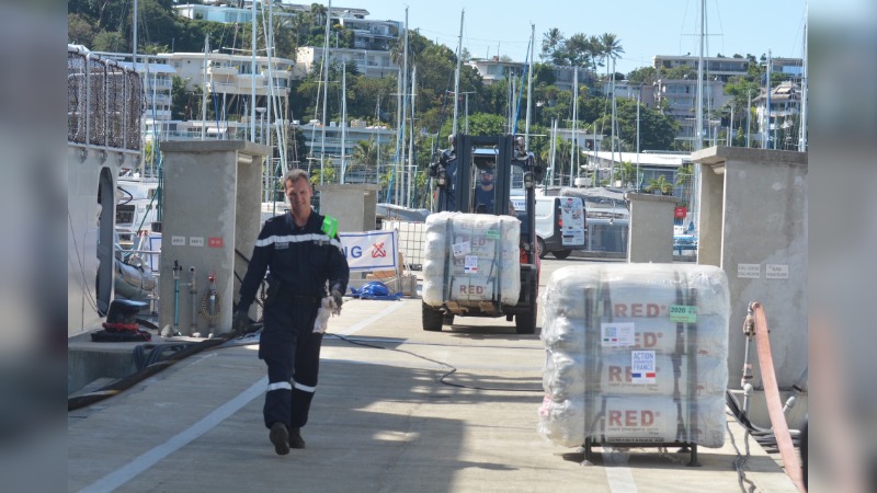 MT BAGANA VOLCANO VICTIMS GET AID FROM FRANCE