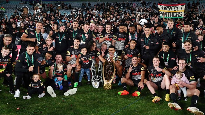 PANTHERS ADAPT NEW THEME AS THREE-PEAT BECKONS