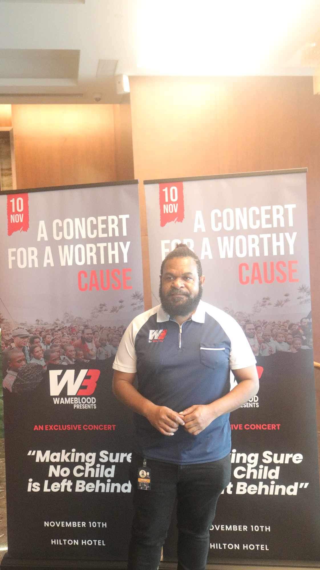 WAME BLOOD ‘MAKING SURE NO CHILD IS LEFT BEHIND’ CONCERT SET