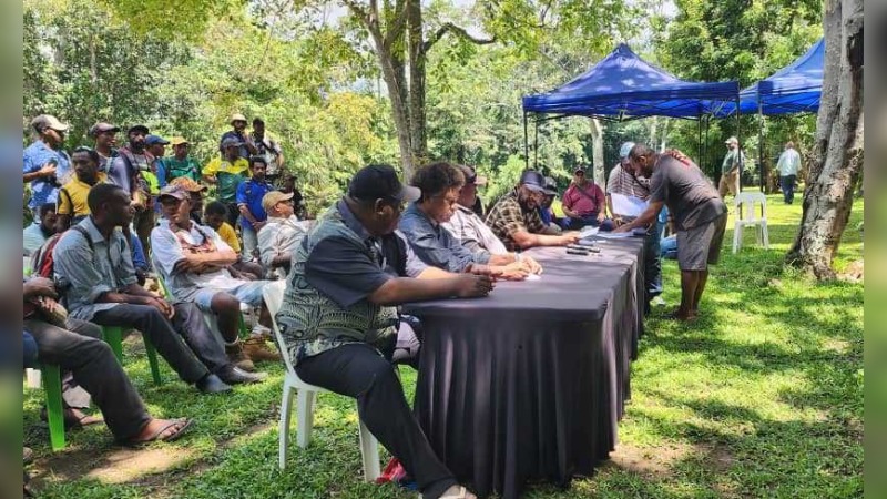 KOIARI LANDOWNERS DEMAND BATIA BE REINSTATED