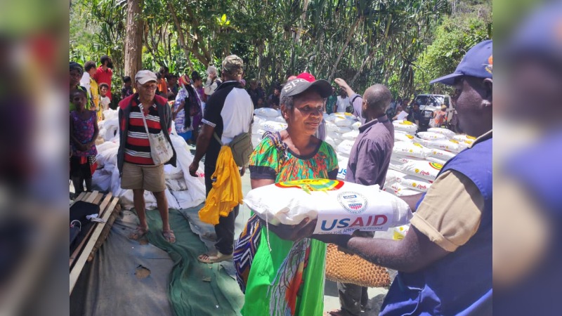 IOM DELIVERS AID TO DISPLACED COMMUNITIES IN THE HIGHLANDS REGION
