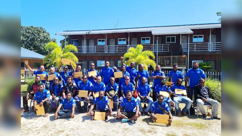 SEAFARERS TRAINING IN EAST NEW BRITAIN