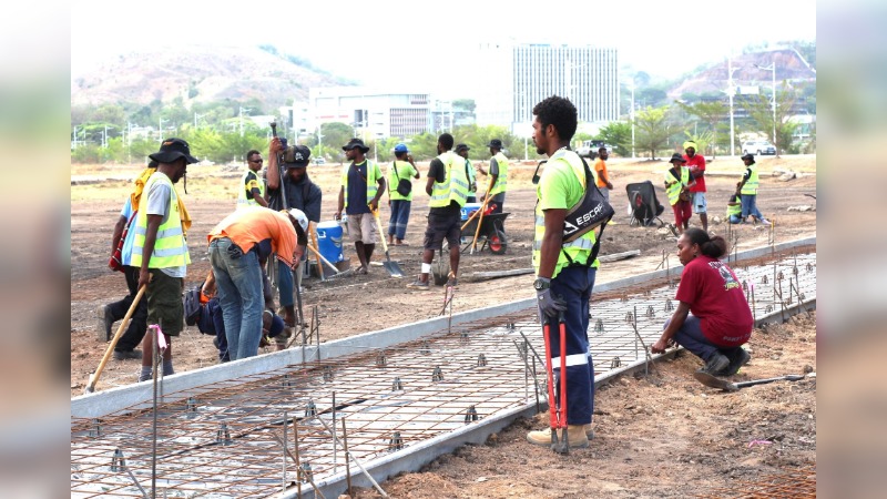 UYEP EFFORTS HELPING MEMORIAL SANA PARK TAKE SHAPE