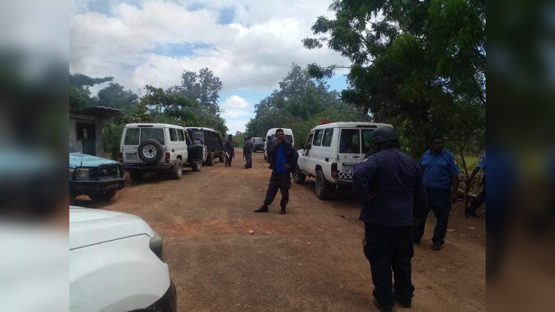 YOUTH DESTROY GOVT VEHICLE & ASSAULT OFFICER IN KIMBE