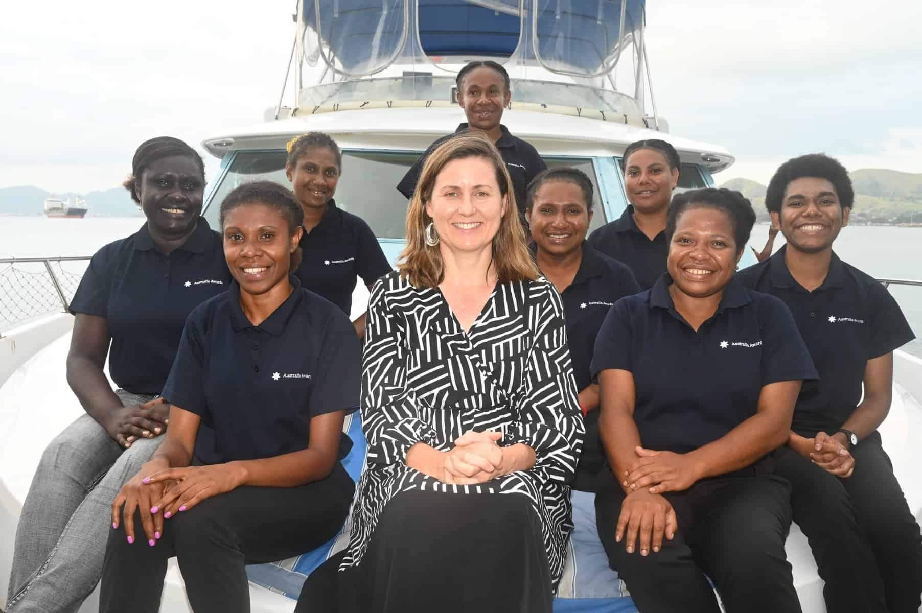 8 OFFICERS GRADUATE FROM WOMEN IN MARITIME PROGRAM