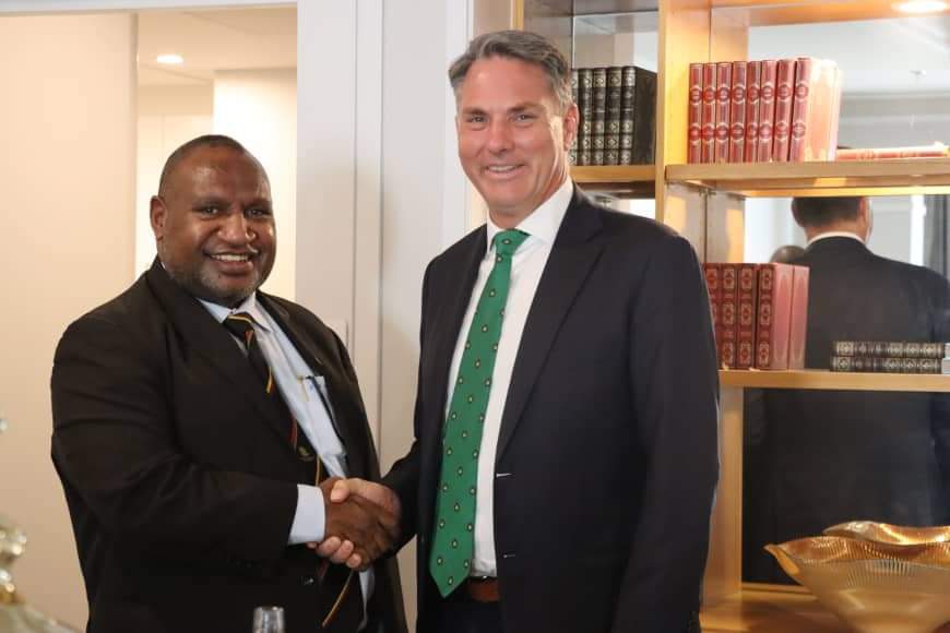 PM MARAPE GRATEFUL FOR CONTINUED AUS SUPPORT