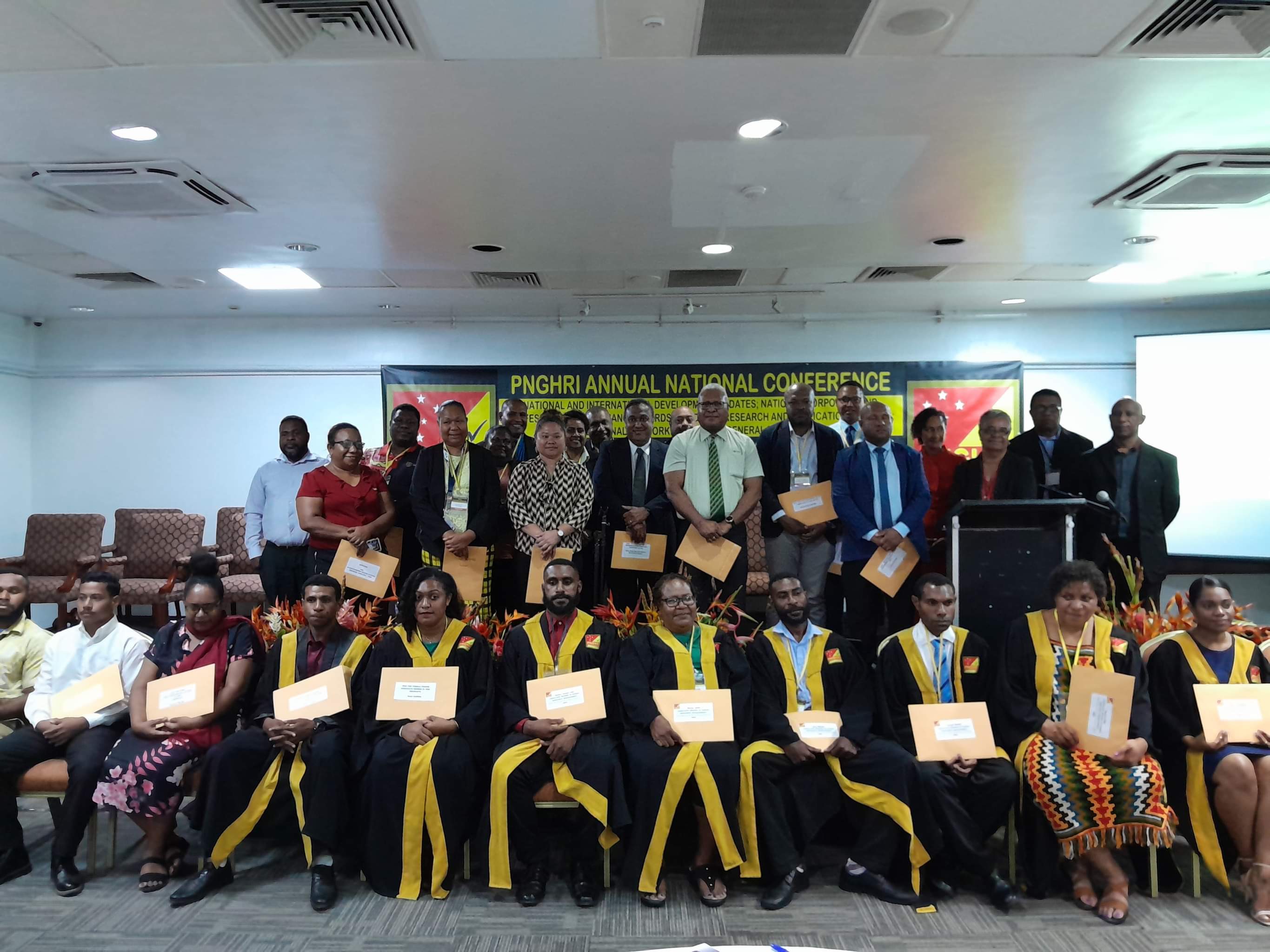 PNGHRI RECOGNIZES AND AWARDS DEDICATION & COMMITMENT