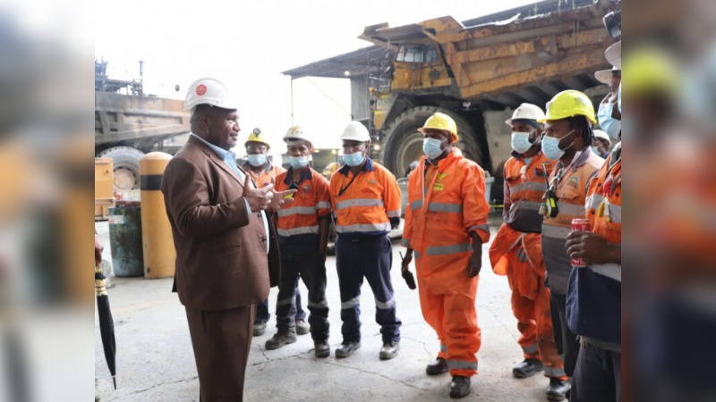 PM ANNOUNCES PROGRESS IN PORGERA MINE REOPENING
