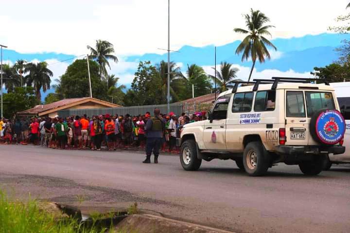 LAE DISCIPLINARY FORCES & RESIDENTS THANKED FOR PEACE