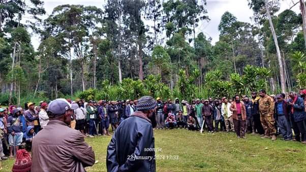 TRIBES SIGN MoU TO CEASE CONFLICT IN KANDEP