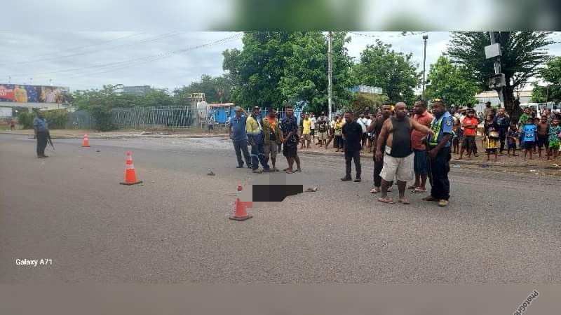 ELDERLY WOMAN RUN OVER BY PMV