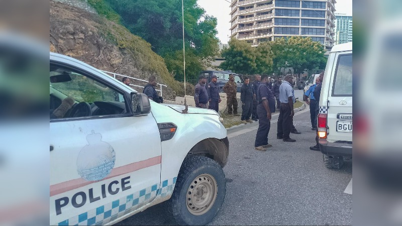 SECURITY FORCES MEASURES FOR PARLIAMENT SITTING TODAY