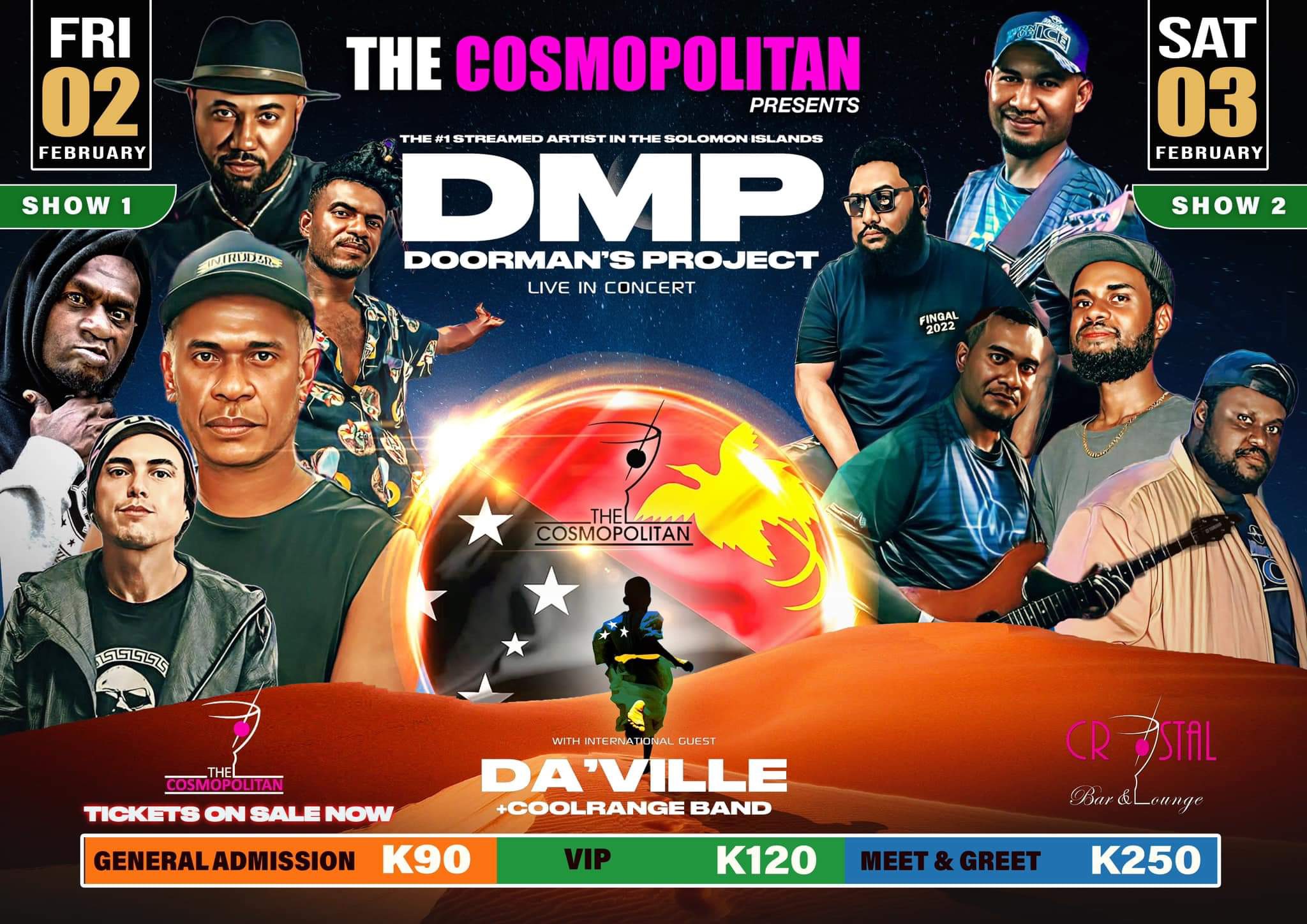 DMP & DA’VILLE ON LONG WAY HOME TOUR IN POM