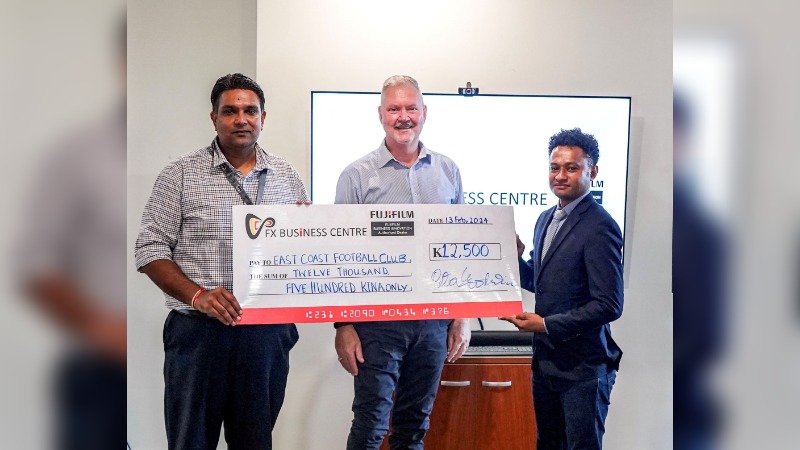 EAST COAST FC GETS SUPPORT FROM FX BUSINESS CENTER