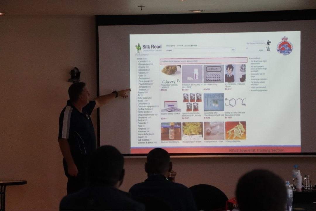 OFFICERS TRAINED TO INVESTIGATE ONLINE CRIMES.