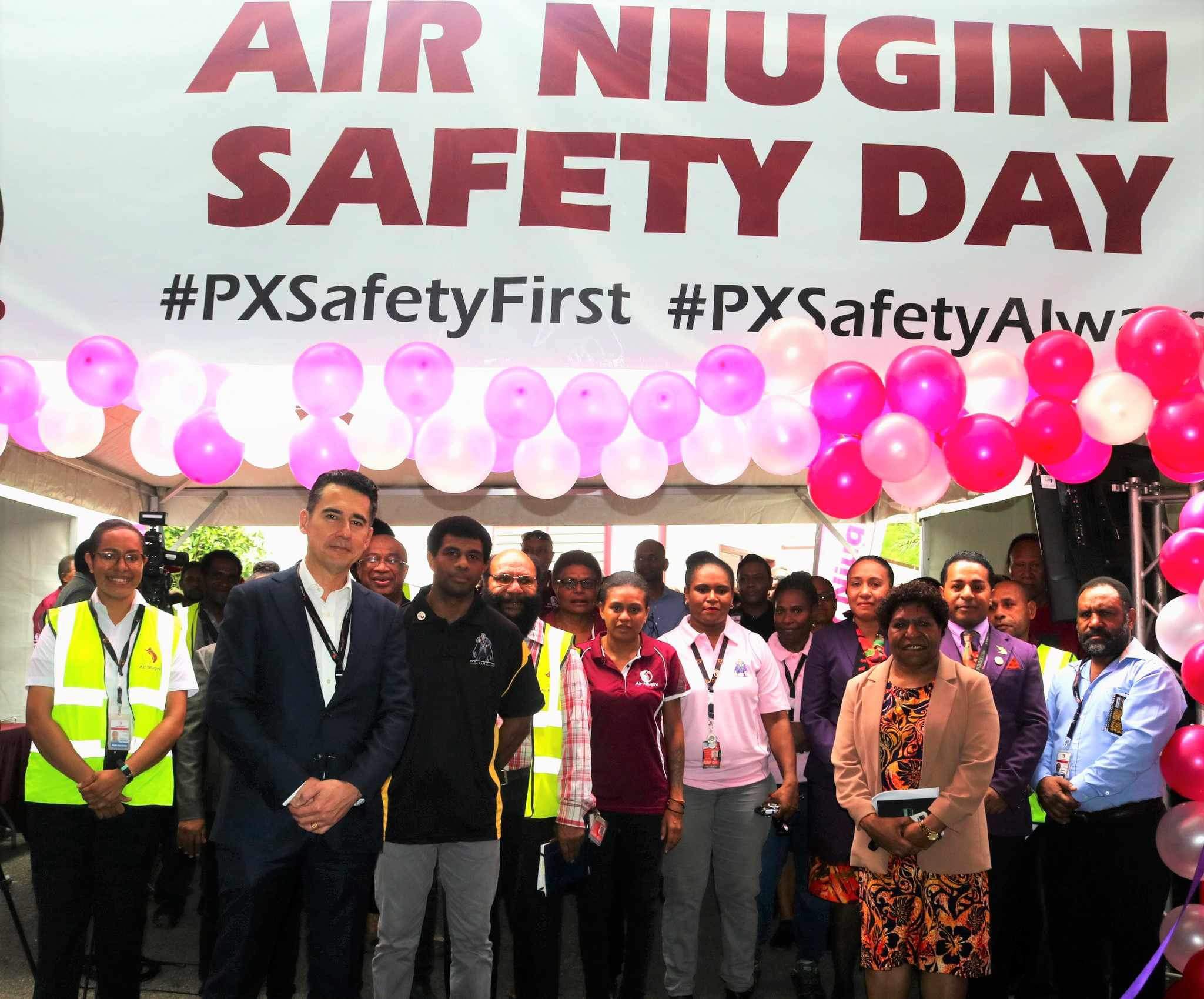 AIR NIUGINI DELIVERS INAUGURAL SAFETY DAY