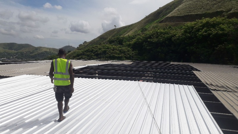 PNG WATER TANK UNDERGOES MAINTENANCE