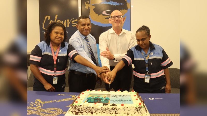 PNG PORTS CONGRATULATE STAFF ON MILESTONE ACHIEVEMENTS