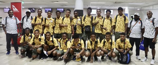 U16 PNG BOYS’ SOCCER TEAM OFF TO OFC QUALIFIERS