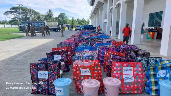 USAID & IOM AID EAST SEPIK DISASTER AFFECTED COMMUNITIES