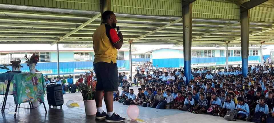 YOUTH LEADER CONTINUES WORK IN SCHOOLS