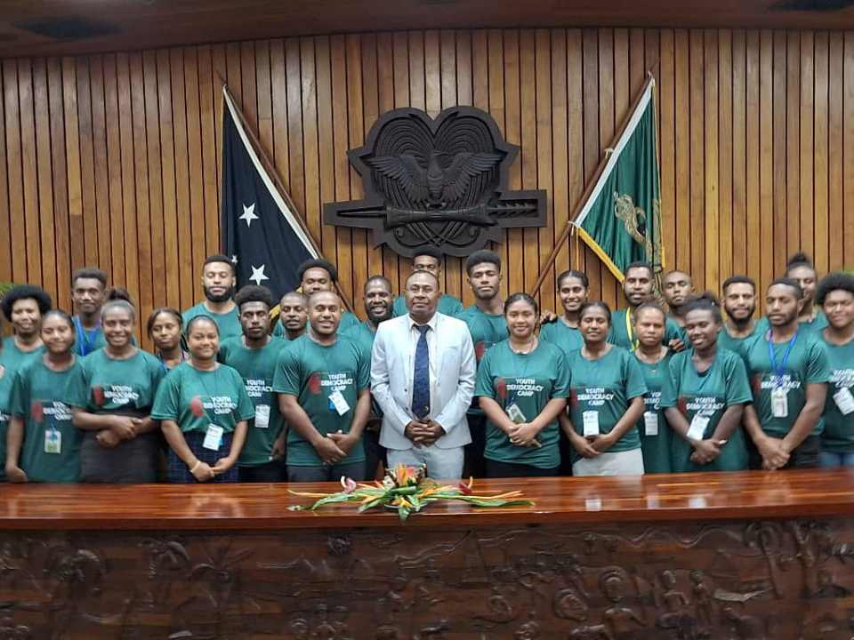 29 STUDENTS ATTEND MIKE MANNING YOUTH DEMOCRACY CAMP