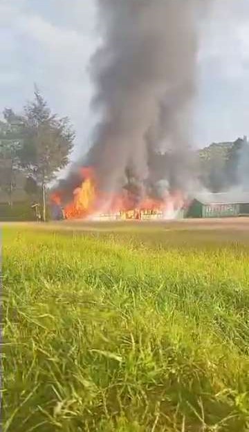 YARALUM PRIMARY SCHOOL IN WABAG UP IN FLAMES