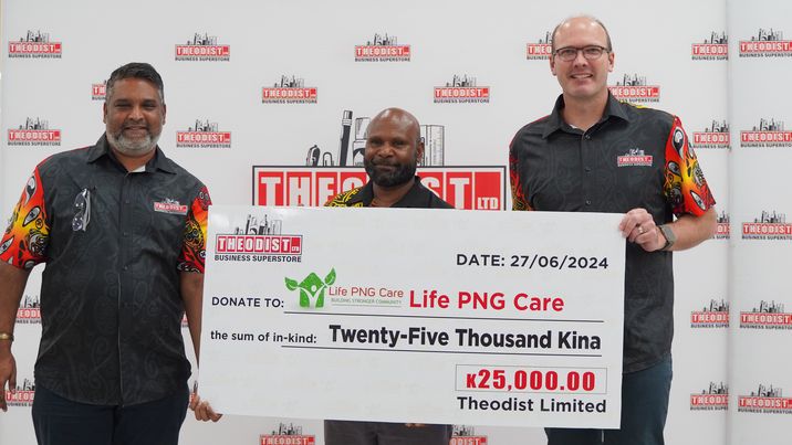 THEODIST RENEWS ANNUAL SPONSORSHIP TO LIFE PNG CARE