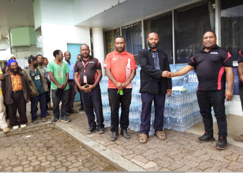 COCA-COLA ASSISTS ENGA DISASTER OFFICE