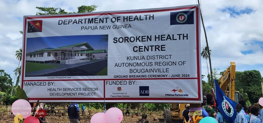 GROUNDBREAKING CEREMONY FOR SOROKEN HEALTH CENTRE