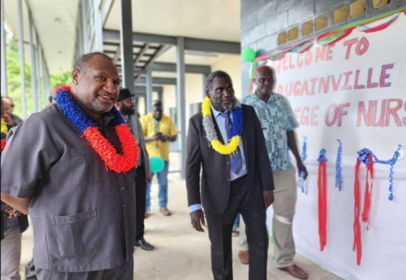 PM APPLAUDS COMPLETION OF ARAWA SCHOOL OF NURSING