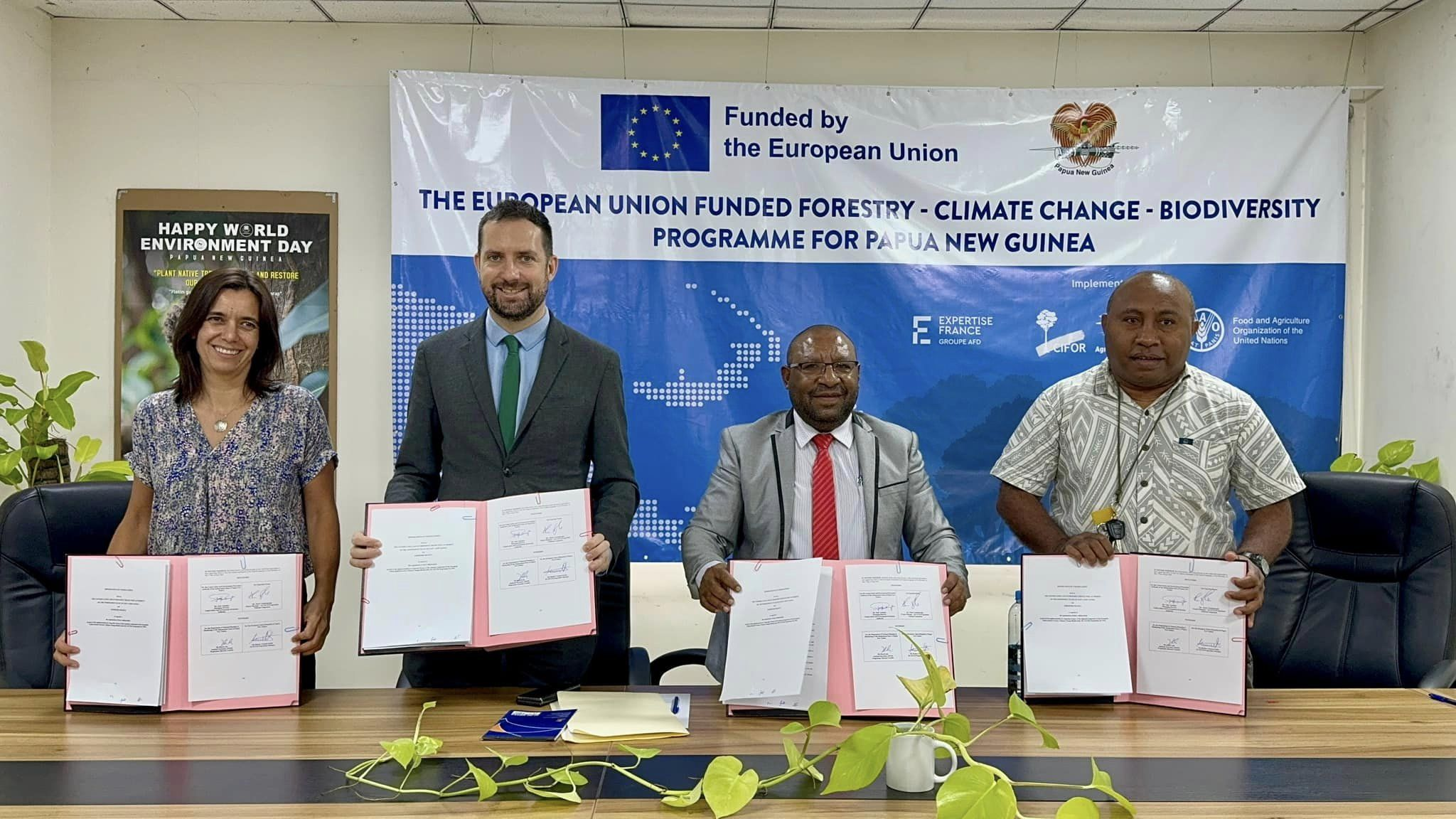 EU-FCCB PROGRAMME SUPPORTS PNG BIODIVERSITY PRESERVATION