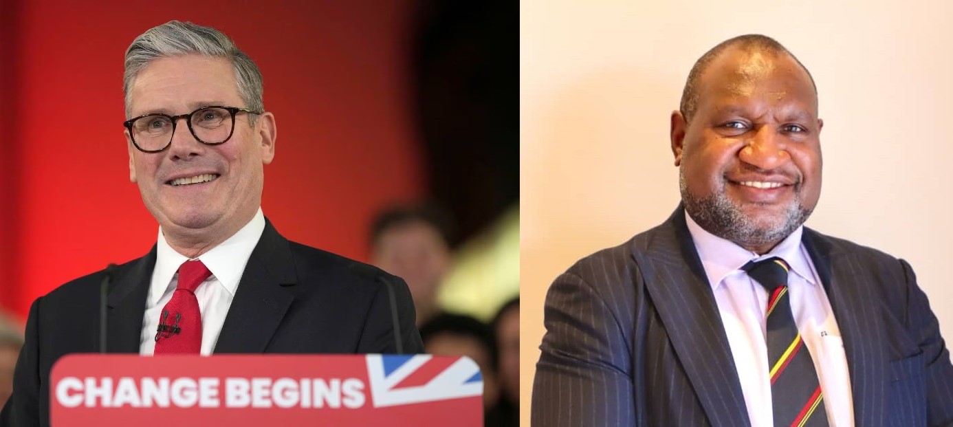 MARAPE CONGRATULATES NEW BRITISH PM