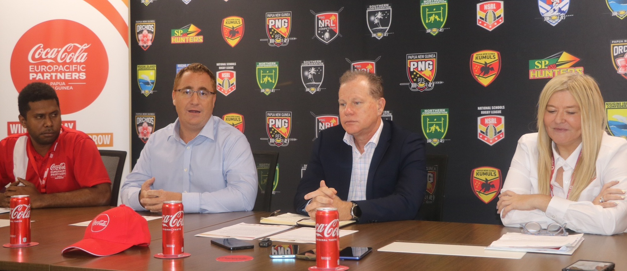 COCA-COLA PNG PARTNERS WITH PNGRFL