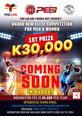 NEW ELITE BASKETBALL COMPETITION IN PORT MORESBY