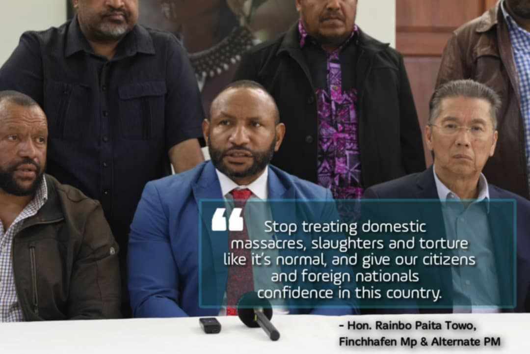 PAITA SLAMS MARAPE OVER LACK OF ACTION ON VIOLENCE CRISIS