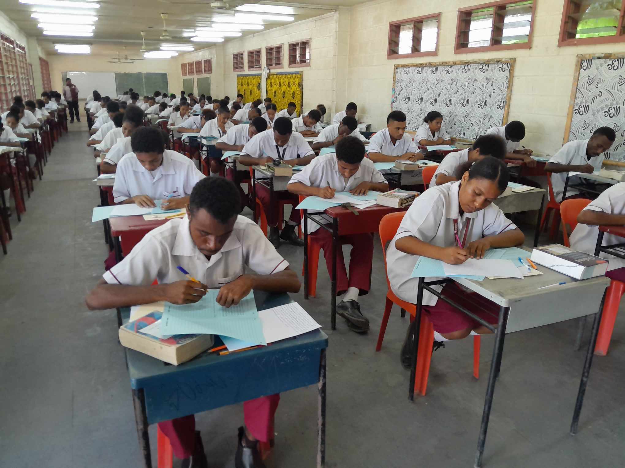 GORDONS SEC OFF TO A GOOD START WITH WRITTEN EXPRESSION EXAM