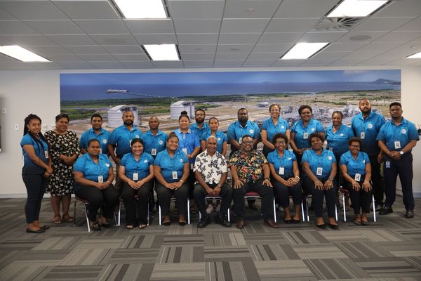 PNG CORE TEAM PAYS VISIT TO PNG LNG PROJECT OPERATOR