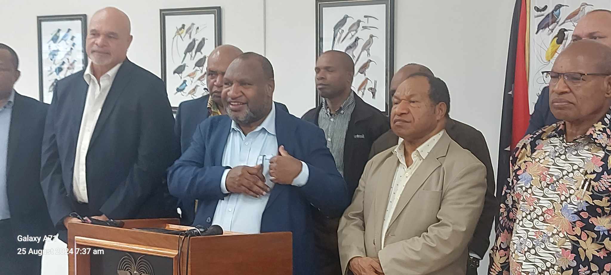 PRIME MINISTER REASSURES PNG AMID CHALLENGES