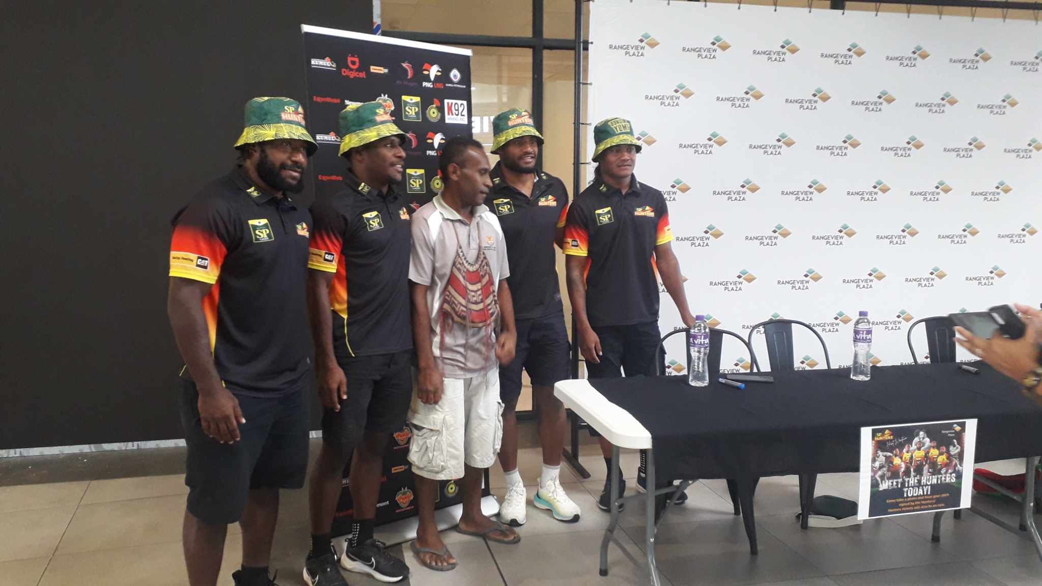 PNG SP HUNTERS GAIN SUPPORT VIA MEET AND GREET TODAY