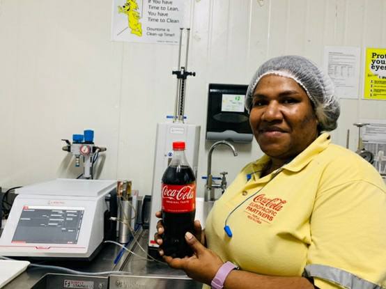 CCEP’S ELMA TIKI DELIVERS QUALITY TO COCA-COLA