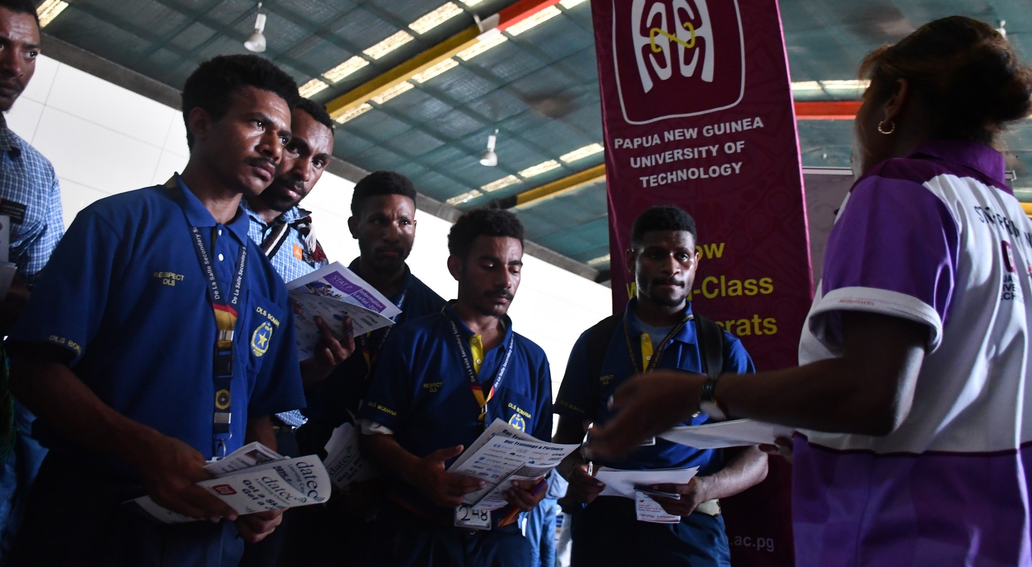 OVER 5, 000 STUDENTS VISIT PNGUOT BOOTH