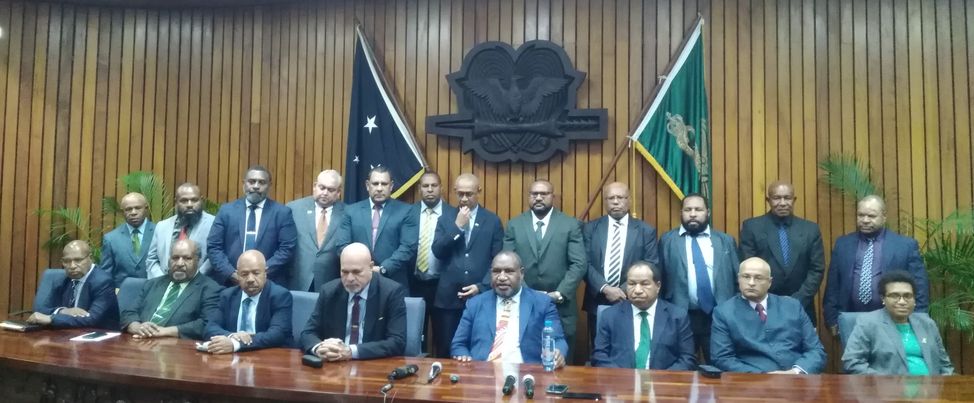 MARAPE CONFIDENT IN THE FACE OF A VONC